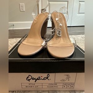 Clear / Nude Heels